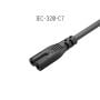 6ft CEE 7/16 to IEC320 C7 European Power Cord for Notebook Non-Polarized 18AWG , Black thumbnail