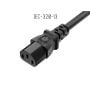 6ft JIS8303 to C13 Japan Power Cord with Ground, 18AWG, 7A/125V, Black thumbnail