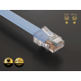 6ft USB to RJ45 Console Cable Blue thumbnail