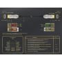 150ft Ultra High Speed 8K HDMI Fiber Optic Cable (AOC), HDMI 2.1, CL3 Rated, 8K Support, UL, Black  thumbnail