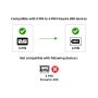 6ft IEEE 1394b FireWire 800 9-pin to 6-pin Male to Male Data Transfer Cable, Clear thumbnail