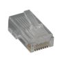 Cat5e Modular Plug for Round Stranded Cable, 100pcs/Bag thumbnail