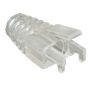 Cat6 RJ45 Clear Color Strain Relief Boot thumbnail