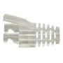 Cat6 RJ45 Clear Color Strain Relief Boot thumbnail