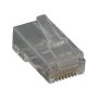 Cat6 Modular Plug for Round Solid Cable, w/Insert thumbnail