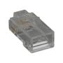 Cat6 Modular Plug for Round Solid Cable, w/Insert-1 thumbnail