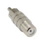 F Type Female to RCA Male Adapter thumbnail