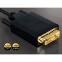 10ft Gold Plated Premium DisplayPort to DVI Cable thumbnail