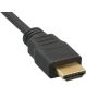 2ft High Speed HDMI to Micro HDMI Cable with Ethernet, 4K Support, Black thumbnail