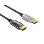 100ft High Speed Hybrid Active HDMI Fiber Optic Cable (AOC), HDMI 2.0, Plenum Rated, 4K Support, UL, Black  thumbnail