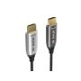 100ft High Speed Hybrid Active HDMI Fiber Optic Cable (AOC), HDMI 2.0, Plenum Rated, 4K Support, UL, Black  thumbnail