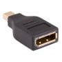 Mini Displayport Male to Displayport Female Adapter Black thumbnail