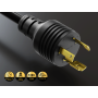 3FT NEMA L5-15P to C13 Locking Power Cord 14AWG 15A/125V SJT, Black thumbnail