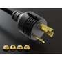 8ft NEMA L6-30P to C13 Heavy Duty Power Cord 14AWG, 15A 250V thumbnail