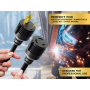 10ft NEMA L6-30P to NEMA L6-30R Power Cord, 10AWG, 30A, 250V thumbnail