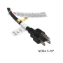 30 inches nema_5-15p_to_nema_5-15r_power_extension_cord_splitter_cable_14_awg-4 thumbnail