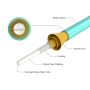 4m OM4 LC to LC Duplex Corning Fiber Optic Cable Multimode 50/125 LSZH/OFNR Rated, Aqua thumbnail