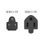 12ft Outlet Saver Power Extension Cord (NEMA 5-15P to NEMA 5-15R) thumbnail