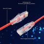 20ft Slim Cat6a 28AWG UTP Ethernet Network Patch Cable, Red thumbnail