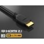 15ft Ultra High Speed 8K HDMI Bi-Directional Cable, Certified HDMI 2.1, 8K Support, UL, Black thumbnail