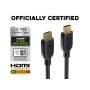 15ft Ultra High Speed 8K HDMI Bi-Directional Cable, Certified HDMI 2.1, 8K Support, UL, Black thumbnail
