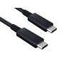 1m USB 3.2 Cable Gen 2x1 Type C to Type C Cable, Male to Male, Up to 10 Gbps, 4K, PD 60W Fast Charging Support, Black thumbnail