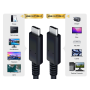 1m USB 3.2 Cable Gen 2x1 Type C to Type C Cable, Male to Male, Up to 10 Gbps, 4K, PD 60W Fast Charging Support, Black thumbnail