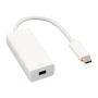 USB 3.1 Type C Male to Mini DisplayPort Female Adapter (4K @ 60Hz) thumbnail