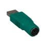 USB Type A Male to PS/2 6-pin Female Converter For Logitech thumbnail