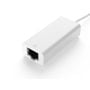 USB A to RJ45 Ethernet Adapter, 10/100 Mbps Fast Ethernet, Male to Female, White thumbnail