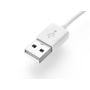 USB A to RJ45 Ethernet Adapter, 10/100 Mbps Fast Ethernet, Male to Female, White thumbnail