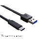 0.5m USB 3.2 Cable Gen 2x1 Type C to Type A Male to Male Cable, Up to 10 Gbps, Black thumbnail