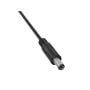 3ft USB 2.0 A Male to DC 5.5mm x 2.1mm Power Cable, 3ft black cable for powering various electronic devices from USB ports. thumbnail