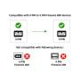6ft FireWire 800 Cable IEEE-1394b 9-Pin Male to Male Data Transfer Cable, Black thumbnail