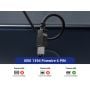 10ft FireWire 400 Cable IEEE-1394a 6-Pin Male to Male Data Transfer Cable, Black thumbnail