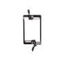Single Gang (1-Gang) Low Voltage Mounting Bracket, Black thumbnail