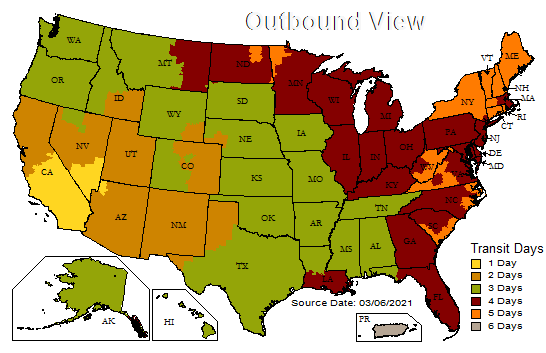 UPS-Map